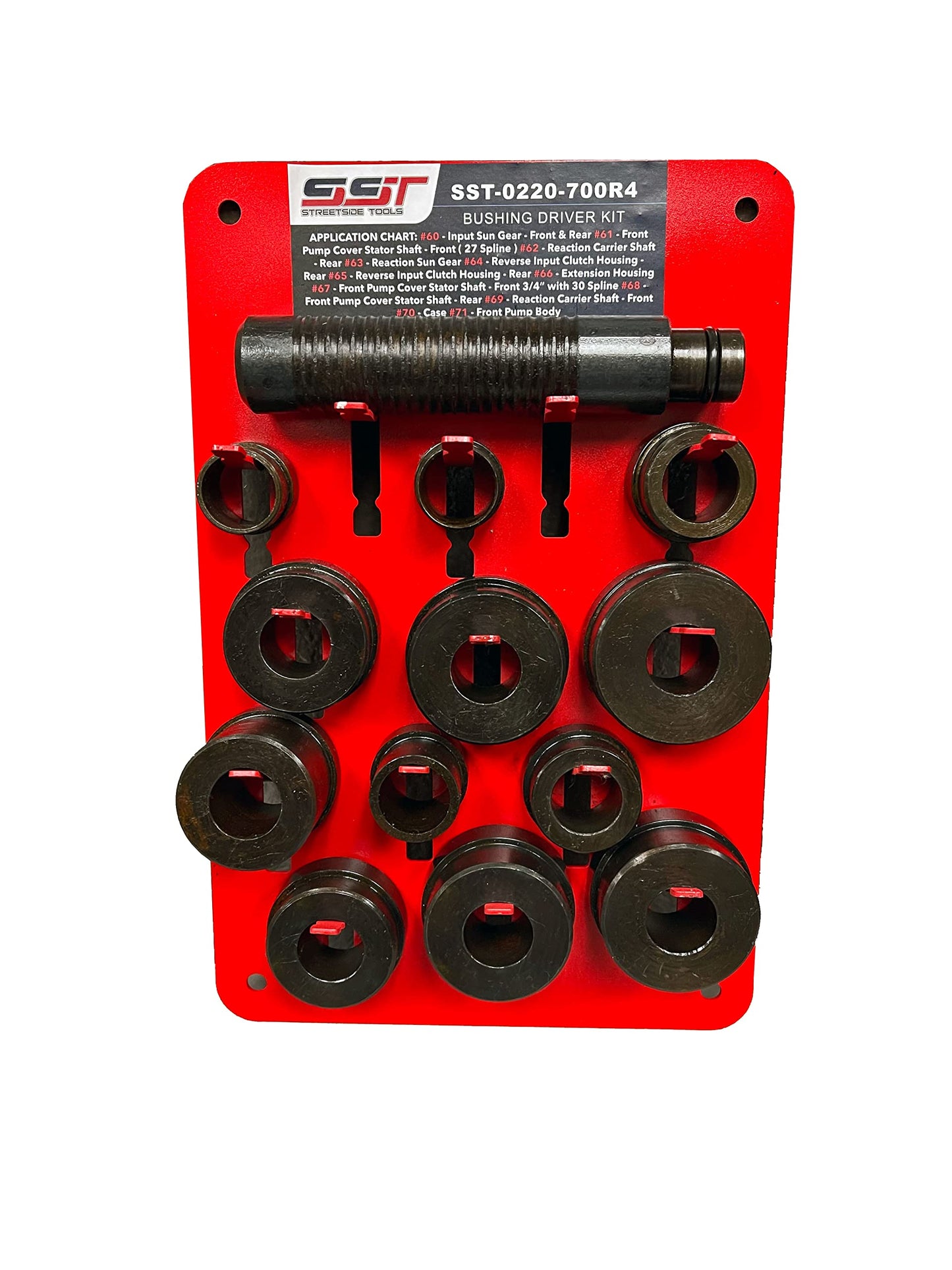 SST-0220-700R4 - GM Transmission Bushing Driver Kit/Tool - 13- Piece Set [700-R4]